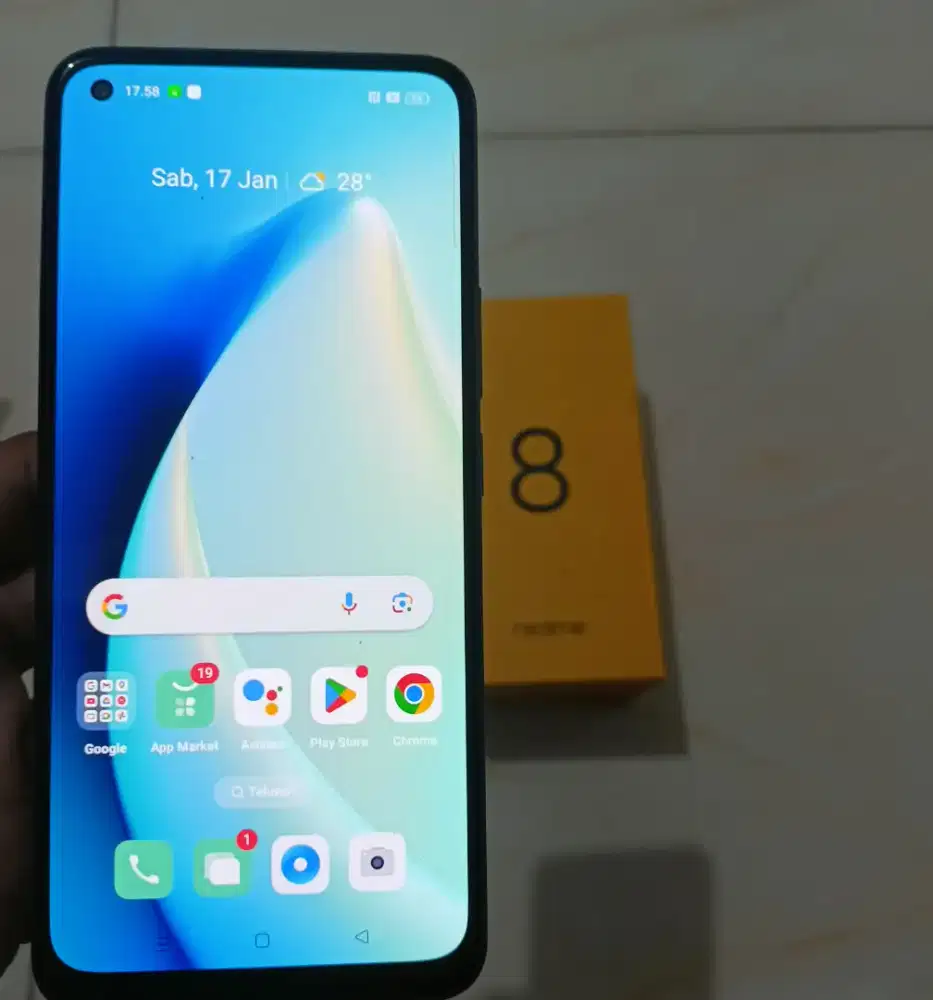 Realme 8 8/128gb Mulus normal
