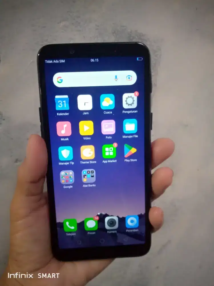 Oppo A83 ram 3/32 jaringan 4g