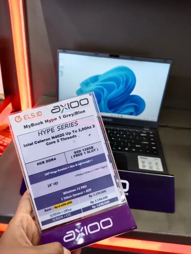 PROMO CICILAN LAPTOP AXIO BISA DICICIL SPESIAL BUNGA RENDAH
