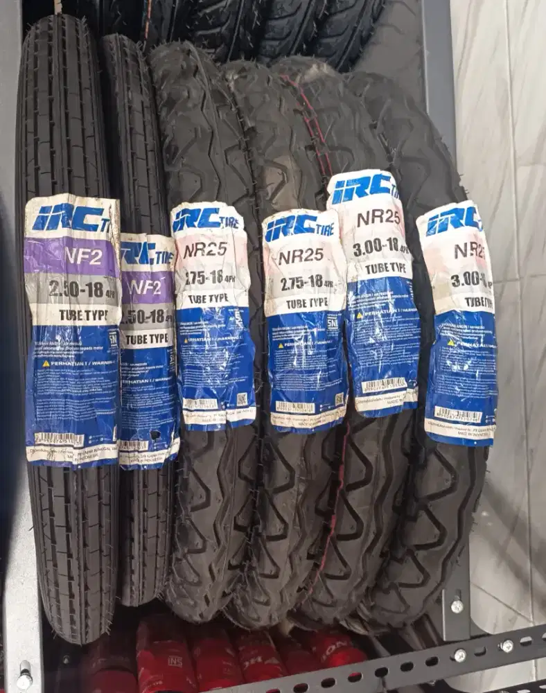 Ban IRC Motor RX King CBR GL Mega Pro Tiger  Scorpio Ring 18