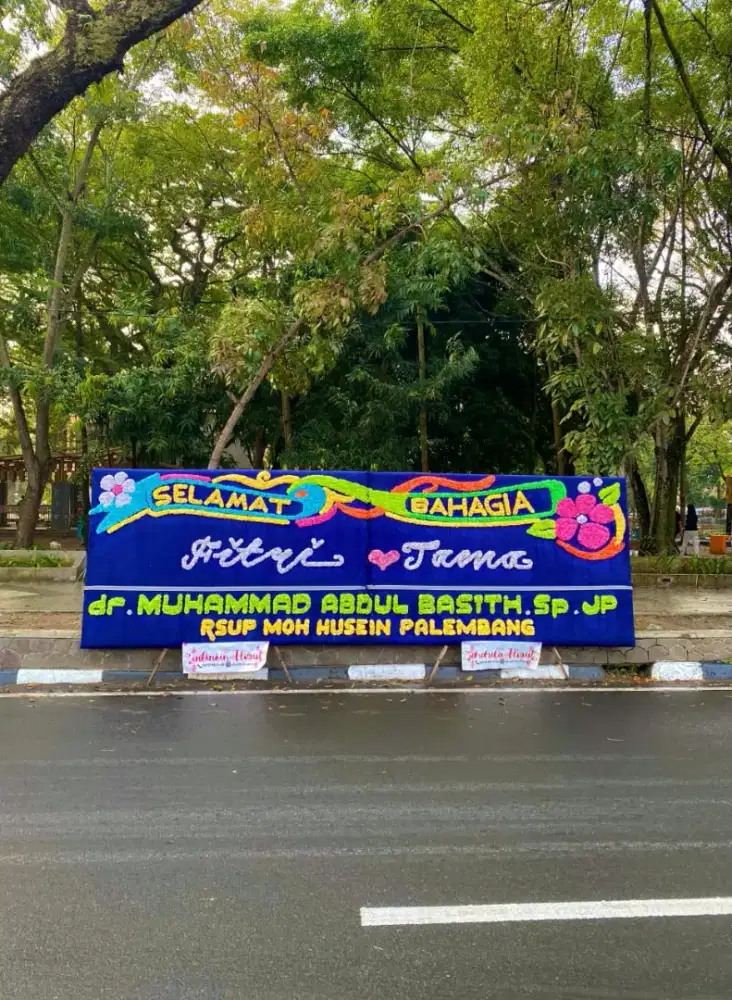 papan bunga/karangan bunga penyewaan