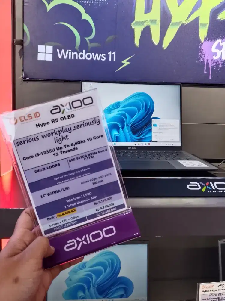 PROMO CICILAN LAPTOP AXIOO BISA DICICIL DP 0