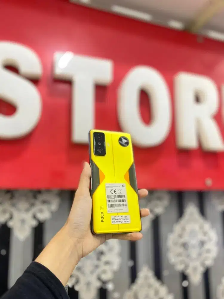 poco f4 gt 5g 12/256gb fullset, ex garansi resmi/indonesia