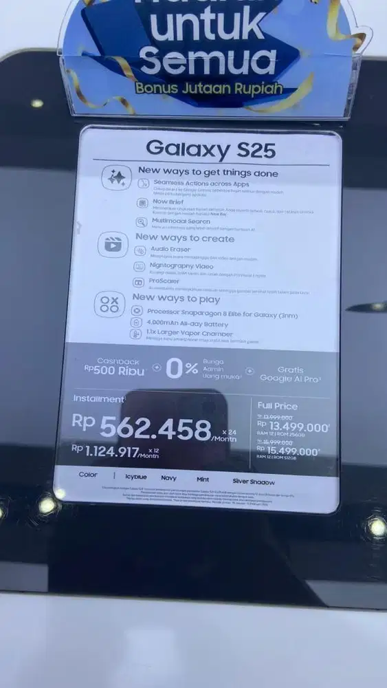 Cicilan HP ga pake ribet hanya menggunakan ktp