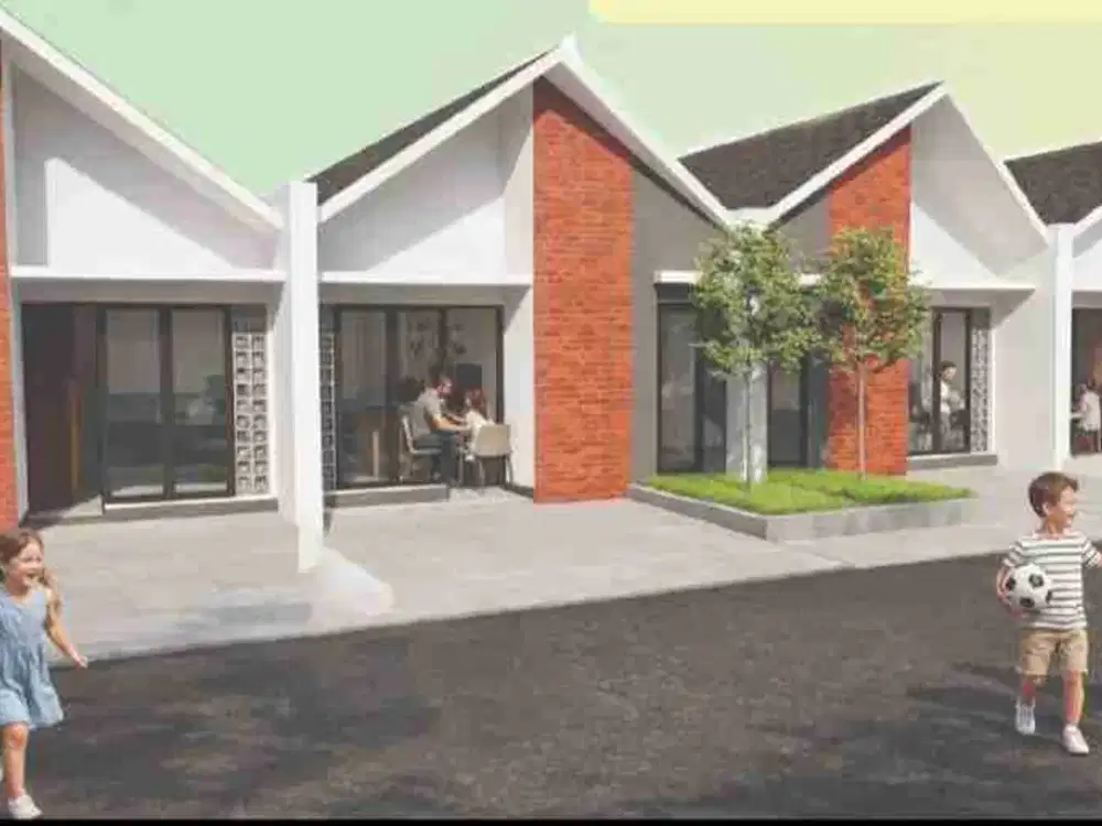 Rumah Dijual baru 100% lokasi strategis