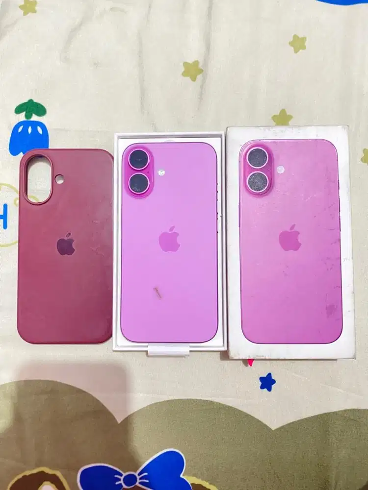 IPHONE 16 128GB IBOX GARANSI ON JULY 2026