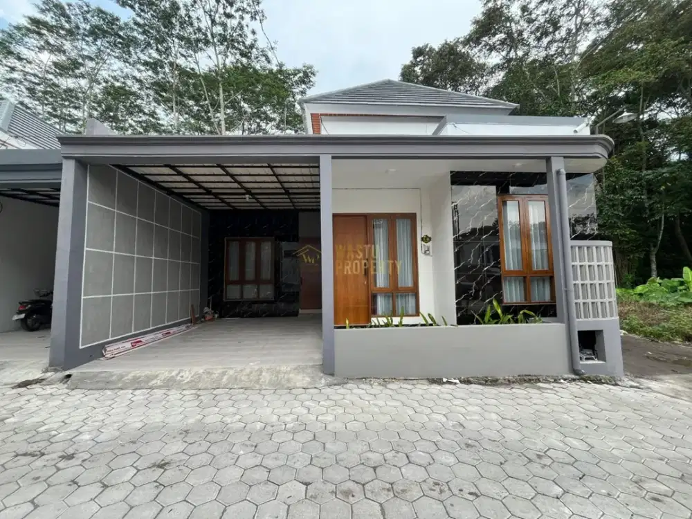 RUMAH SIAP HUNI DESAIN MODERN, DALAM CLUSTER DEKAT SMA N 1 NGEMPLAK