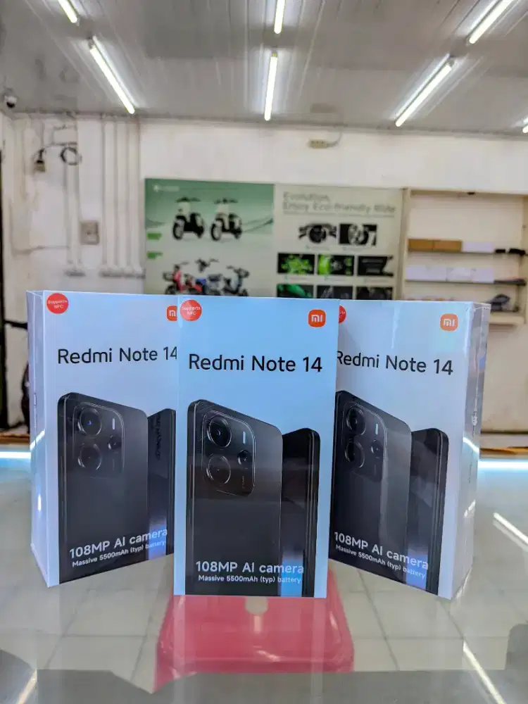 PROMO SPECIAL REDMI NOTE 14 8+8/256GB - BARANG BARU GARANSI RESMI