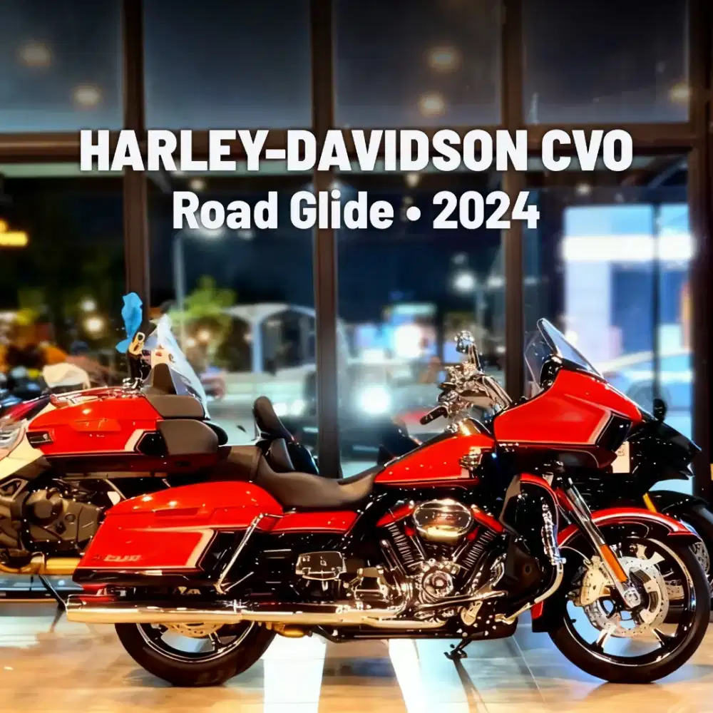 Harley-Davidson CVO Road Glide 2024 | KM 9 Miles | Like New
