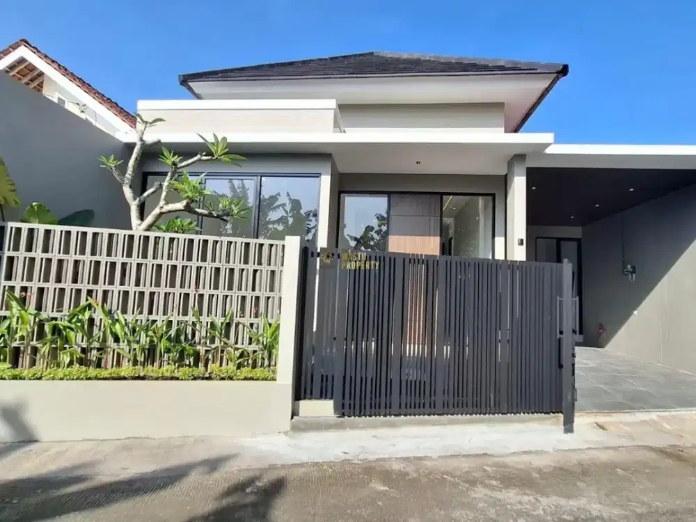 RUMAH BARU SIAP HUNI, VIEW SAWAH DEKAT RS PDHI KALASAN