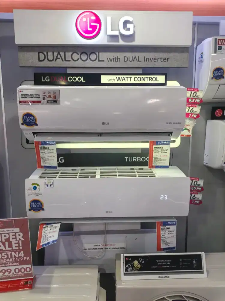 PROMO KREDIT AC LG TANPA DP! BUNGA 0% FREE 1 CICILAN