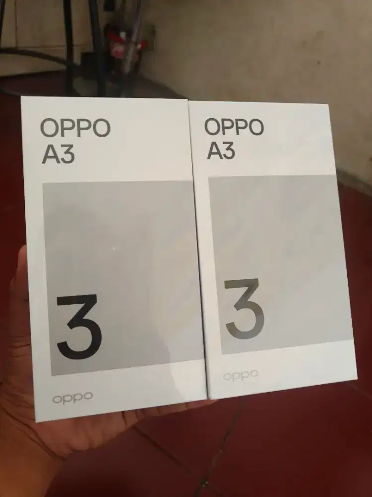 New Oppo A3 ram8/128 garansi resmi 1 tahun
