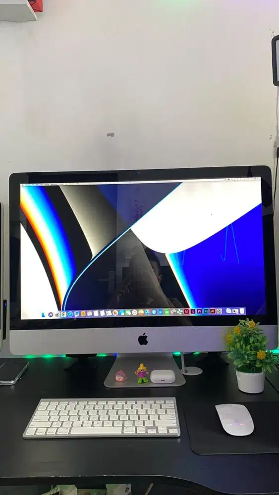 IMAC 27 INCH LATE 2011 MULUS NO MINUS LENGKAP KAYA BELI BARU