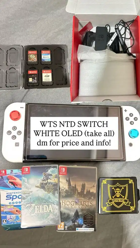 Nitendo Switch White Oled