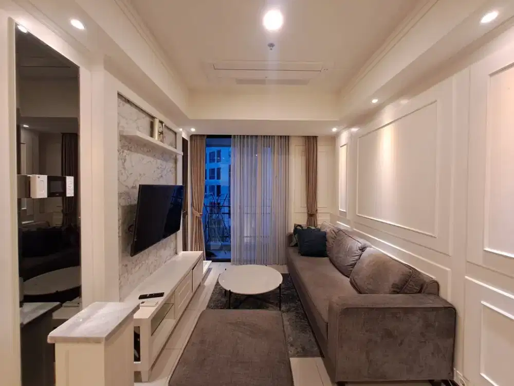 Disewakan Cepat Apartement Cassa Grande 2 Br Luas 76 M2 Tower Angelo Full Furnish Tebet, Jakarta Selatan