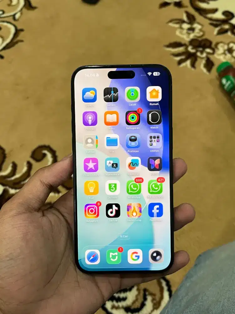 JUAL CEPAT IPHONE 15 PM 512GB WIFI ONLY NO MINUS