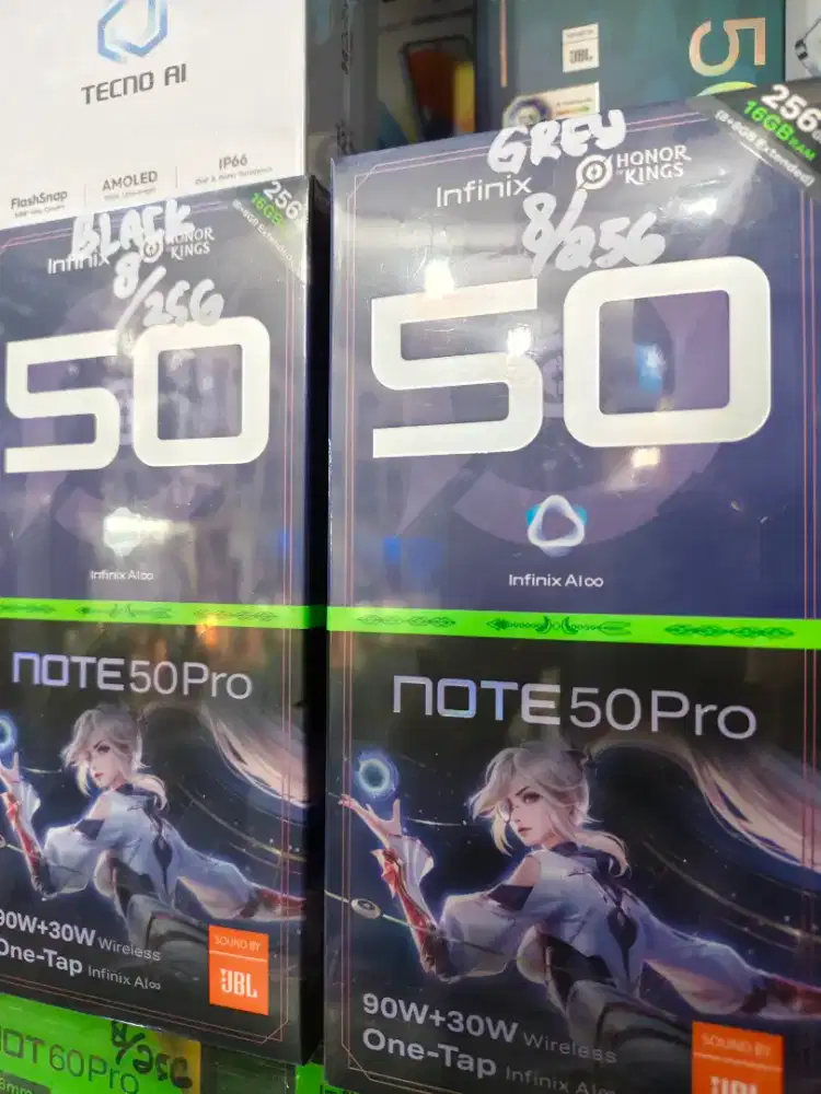 Infinix note 50 pro 8/256 new promo