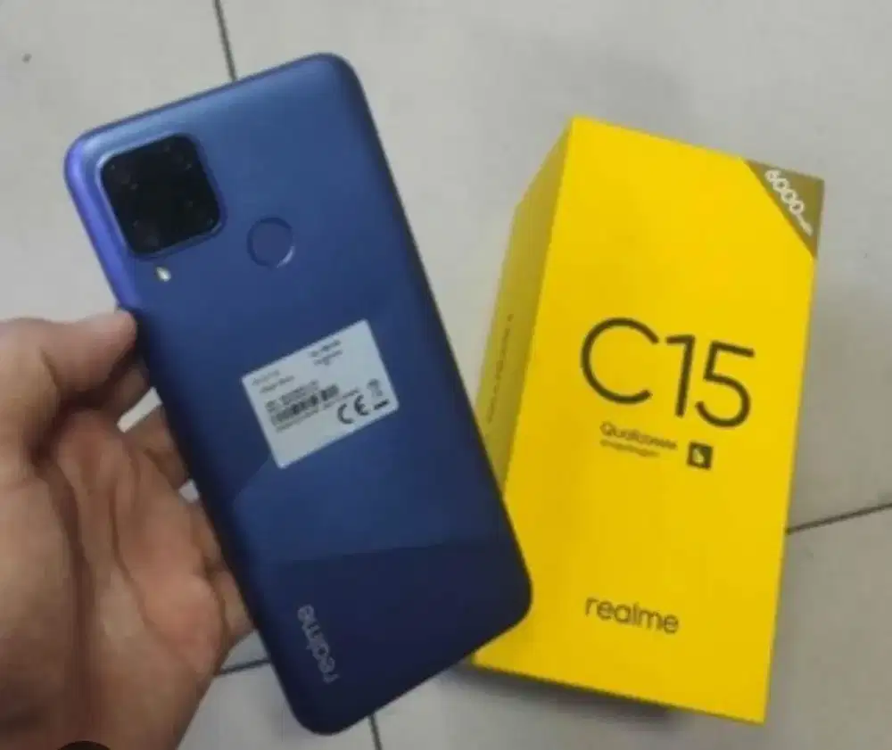 Murah realme C15 4)64 lkp, bs TT