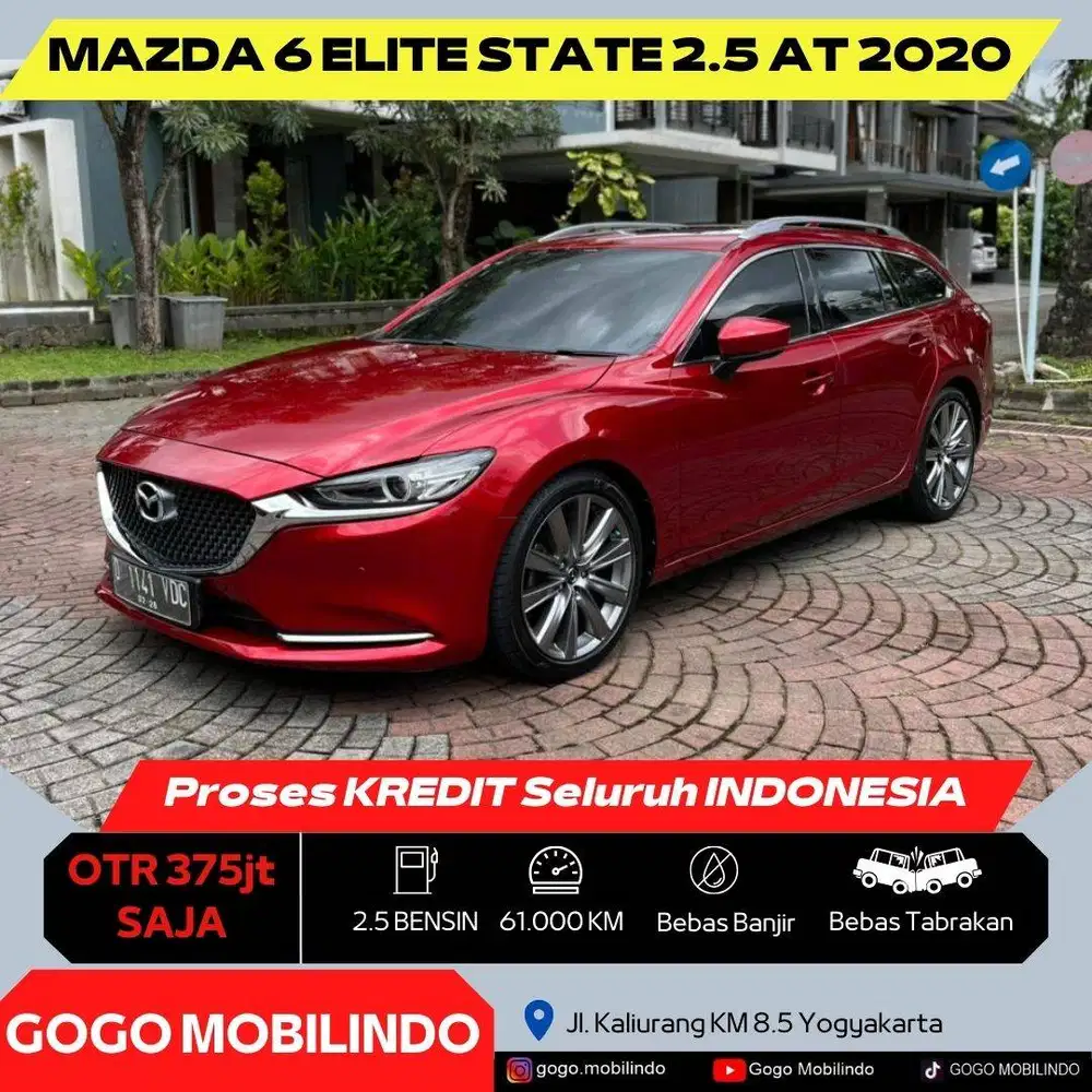 Mazda 6 Elite Estate Matic 2020 ISTIMEWA FAVORIT Bisa Kredit DP Minim