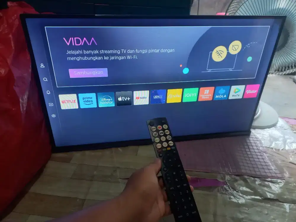 (BARU 1 BULAN) SMART TV HISENSE 32IN FULLSET