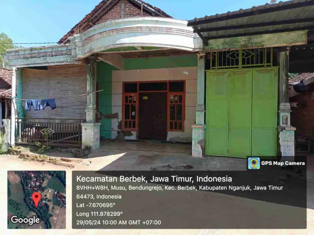 DIJUAL RUMAH 
KEL. : BENDUNGREJO
KEC  : BERBEK
KAB  : NGANJUK