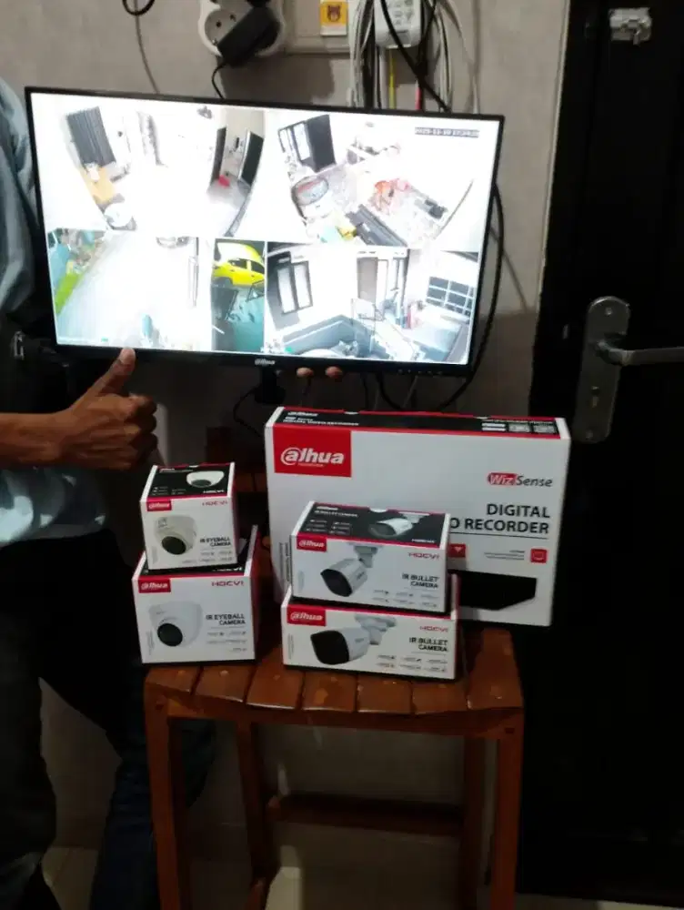 PAKETAN KAMERA CCTV ANALOG TERLENGKAP