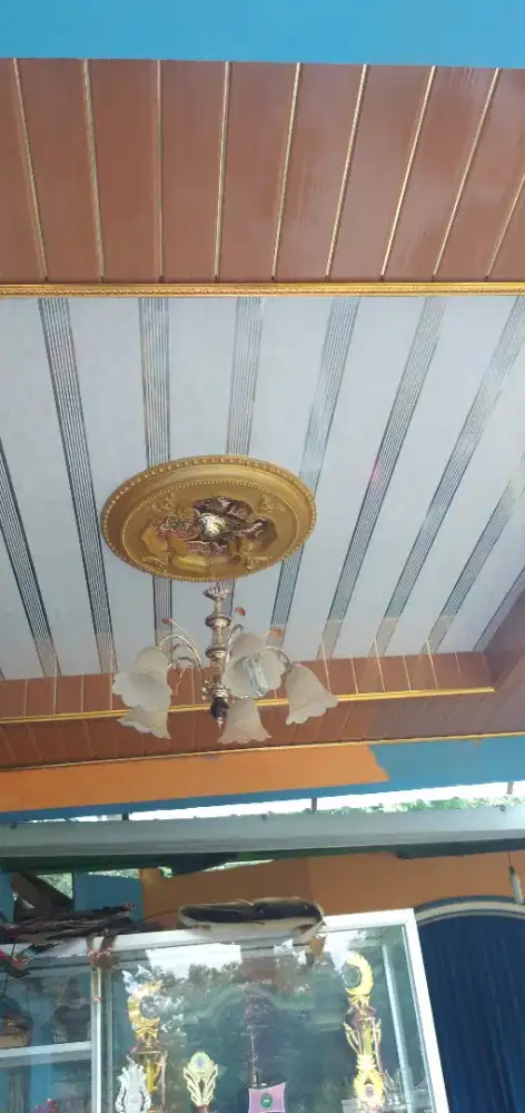 Plafon gypsum dan pvc