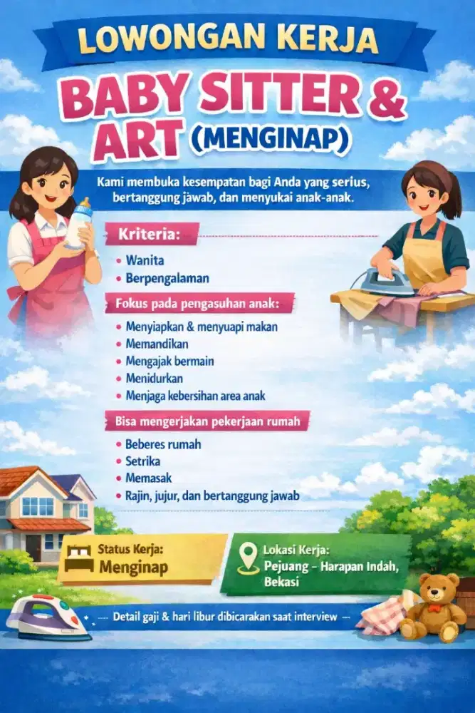 Lowker ART momong anak