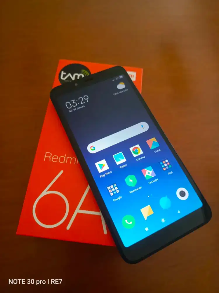 xiaomi redmi 6A  2/16 hitam