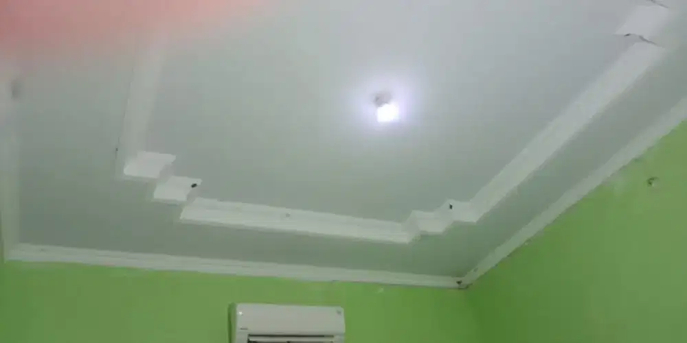 Plafon pvc dan gipsum