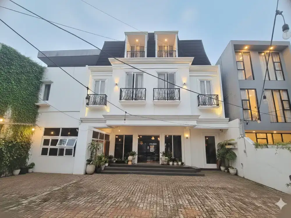 GEDUNG RUANG USAHA 3 LANTAI BINTARO PARKIR LUAS COCOK UNTUK KLINIK KANTOR RESTAURANT