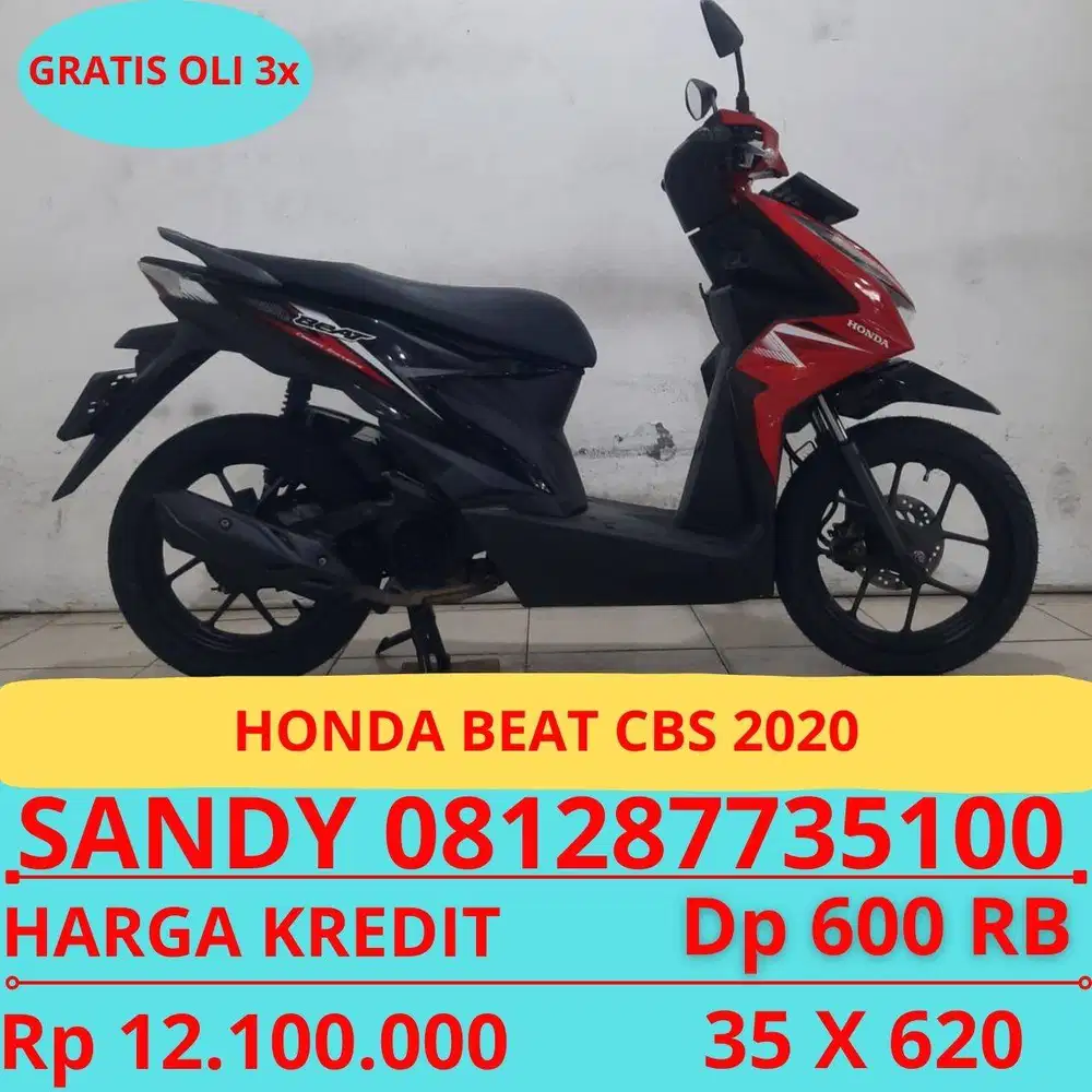 HONDA BEAT CBS 2020 DP MRAH 600 RIBU GUYSS