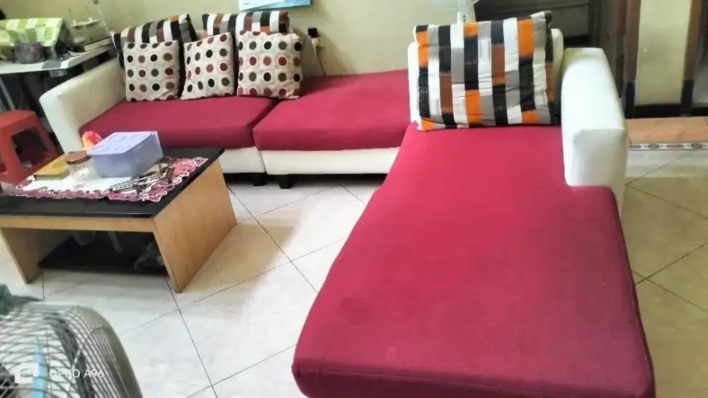 Sofa tamu satu set minimalis modern