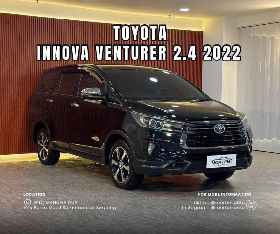 Toyota Innova Venturer 2.4 2022 Odo 30 Ribu Record Antik Bergaransi