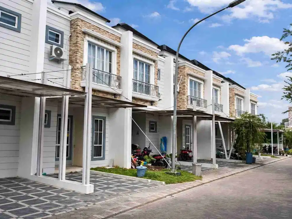 DIKONTRAKA  Rumah ada AC dan renovasi Rumah cluster Monaco sport City Jababeka