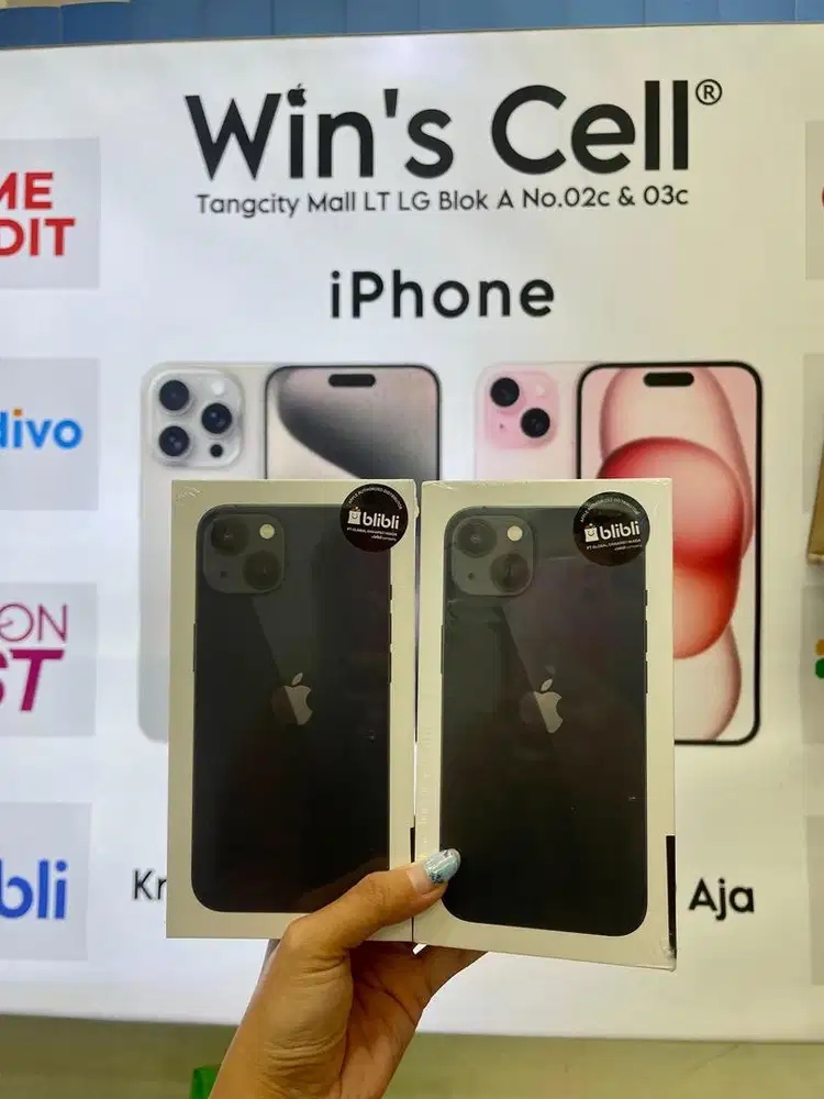 iphone 13 128 new baru segel garansi resmi ibox