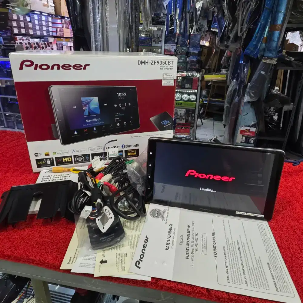 Head Unit Pioneer DMH-ZF9350BT CarPlay Android Auto Wireless 9 in