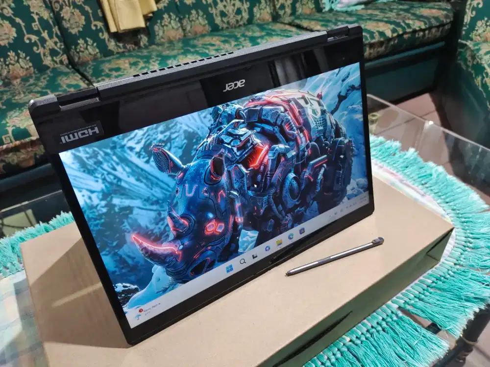 Laptop acer spin travelmate P414RN core i3 gen 11 ram 8 ssd 256 touch