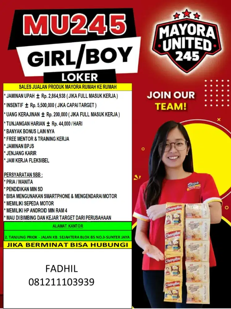 LOWONGAN KERJA TANPA IJAZAH