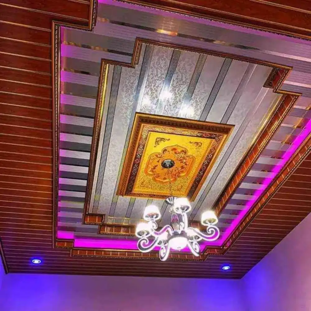 Plafon pvc dan gipsum