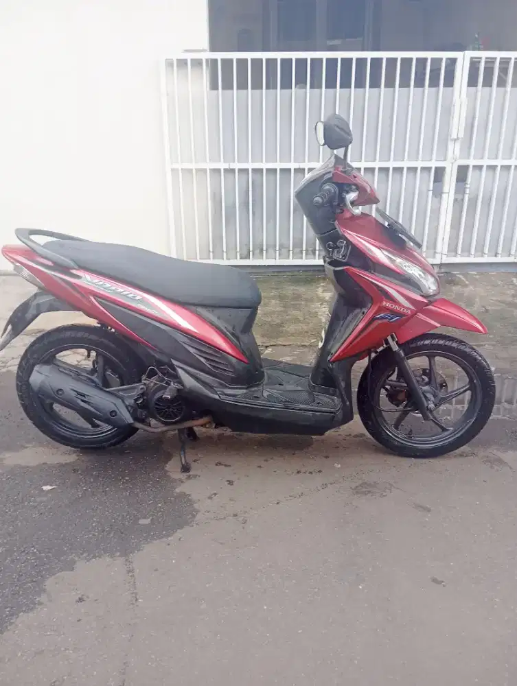 Honda Vario 110 LED 2017 bl 1 pajak baru bayar mesin alus