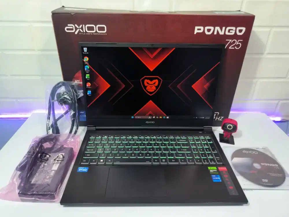 AXIOO PONGO 725 GAMING CORE I7-12650H 16GB 512GB RTX 2050 4GB 144Hz