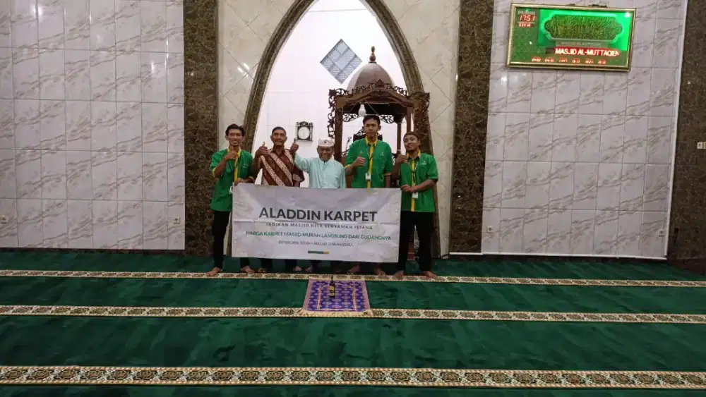 Jual Karpet Masjid Lokal dan Import Turkiye di Solo