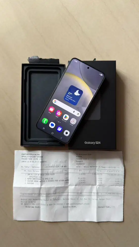 Samsung S24, 256Gb, bnob