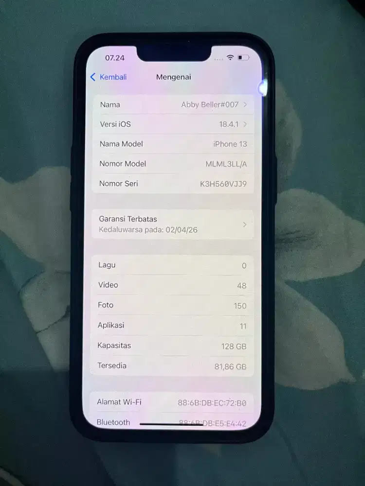 iPhone 13 All operator