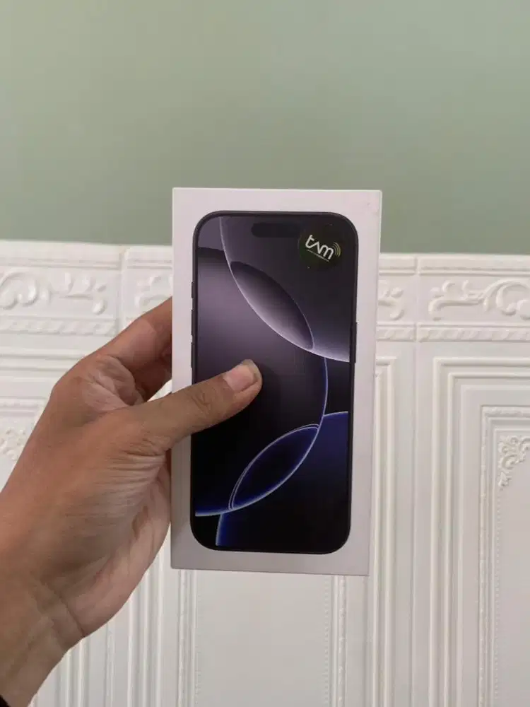 IPHONE 16 PRO IBOX NEW SEGEL! 256GB BLACK TITANIUM ! HARGA NEGO TIPIS