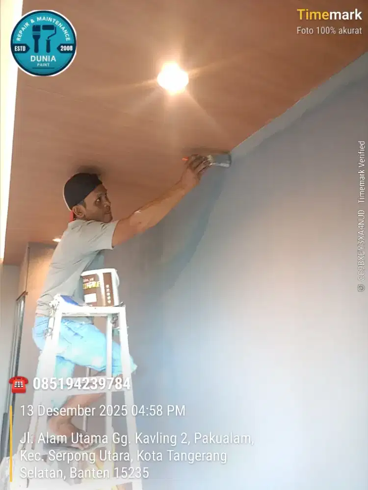Tukang cat, plafon, bocoran, finishing, &sipil
