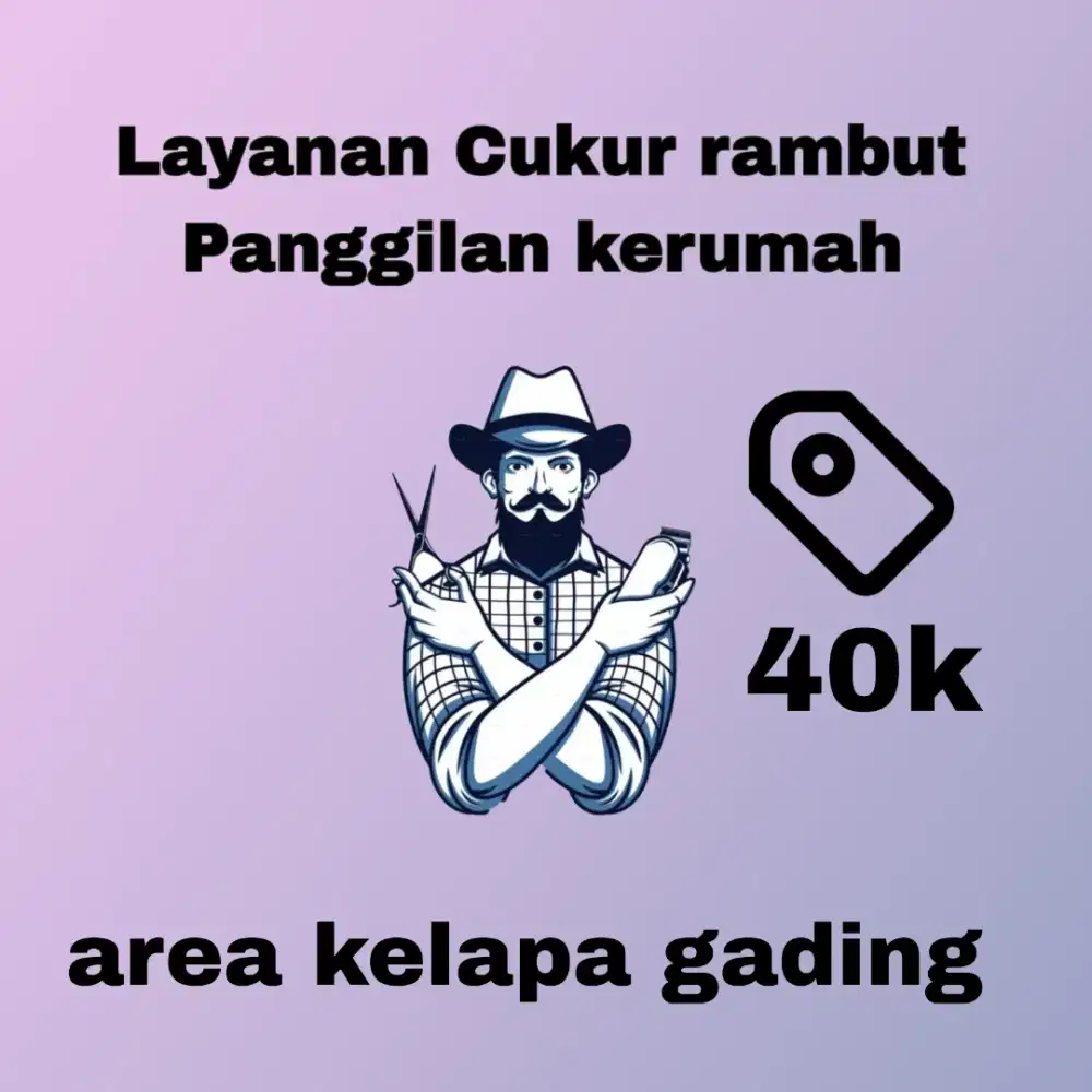 BARBERSHOP PANGGILAN KERUMAH