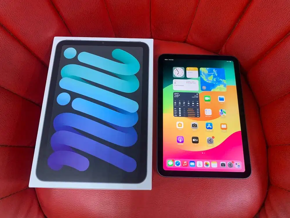 iPad Mini 7 (A17 Pro) 128gb Space Gray Wifi Garansi iBox Fullset Ori