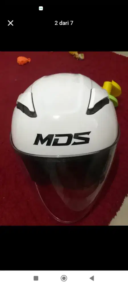 Helm MDS VOLTUS solid original.
Second rasa baru.